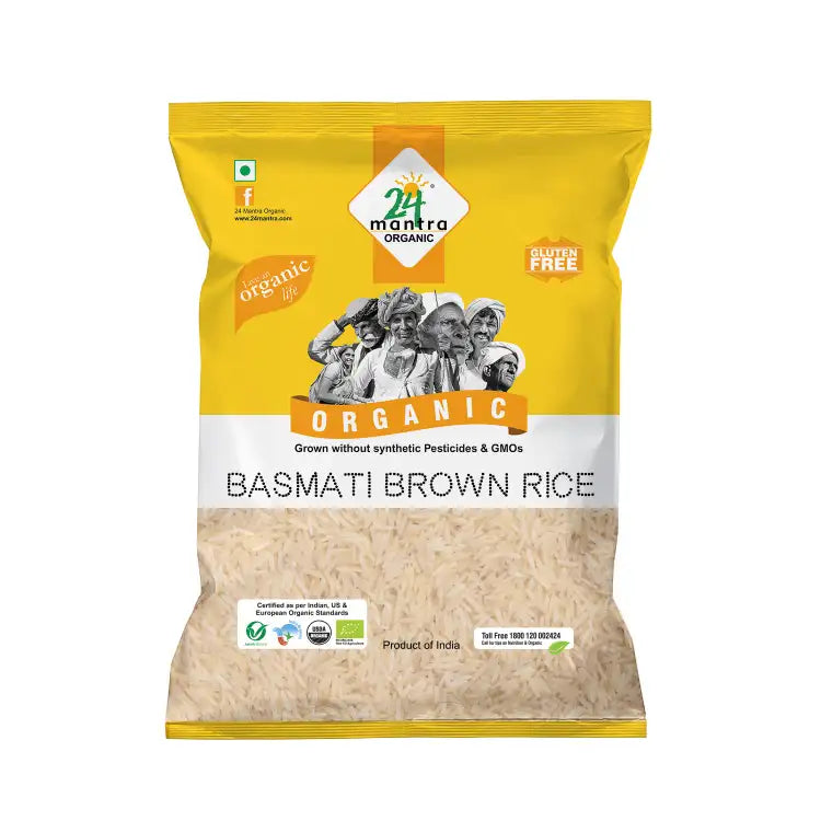 organic brown basmati rice